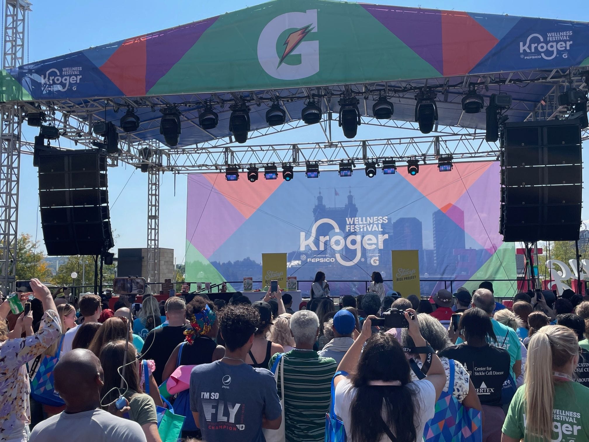 Venus Williams Makes Kroger Wellness Festival Appearance in Cincinnati, Ohio