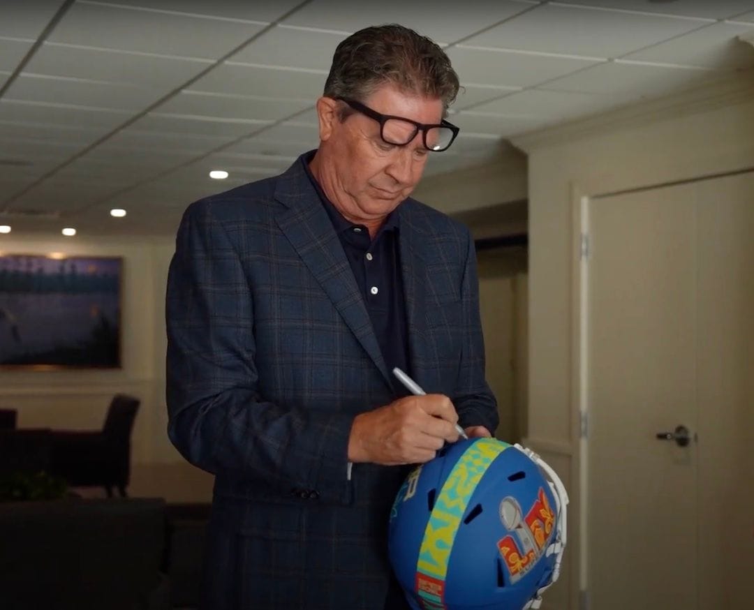 Legendary Former NFL QB Dan Marino Super Bowl Hospitality Appearance