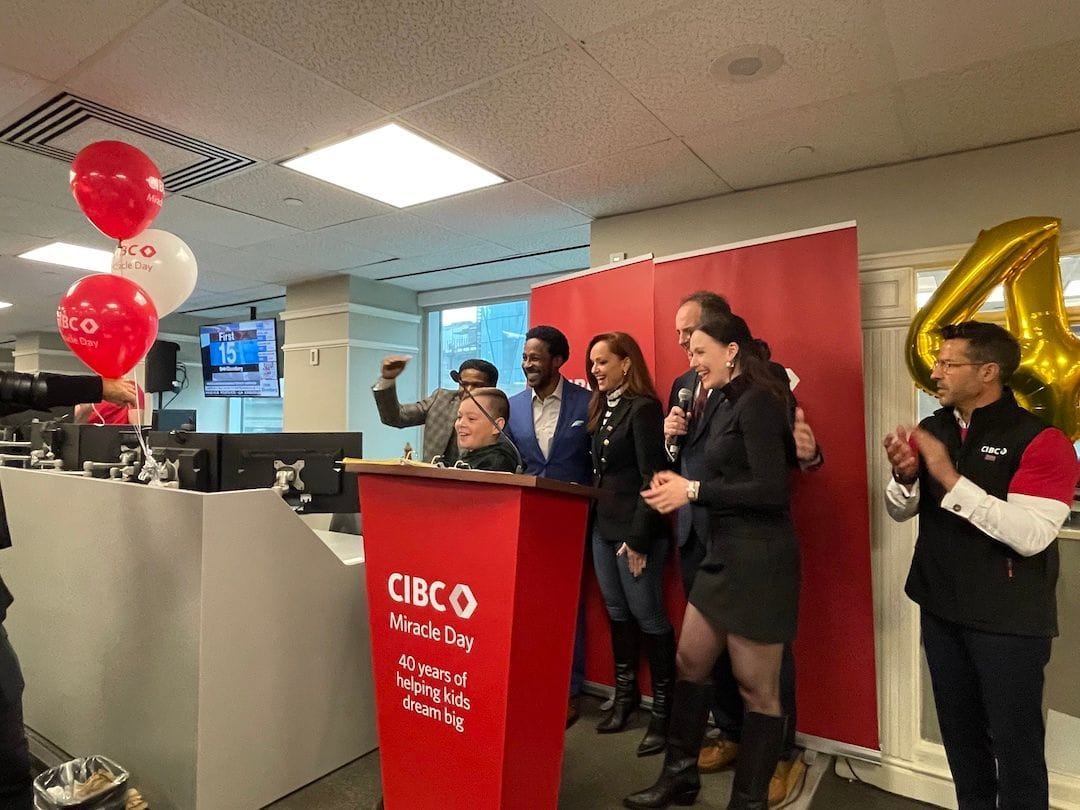 Desmond Howard Makes Appearance For CIBC Bank's Miracle Day 40th Anniversary
